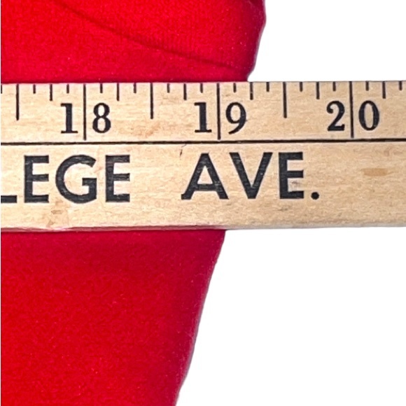 Cat & Jack Red Pea Coat w/ Removable Faux Fur Collar Girls XL LIKE NEW! - Picture 10 of 12